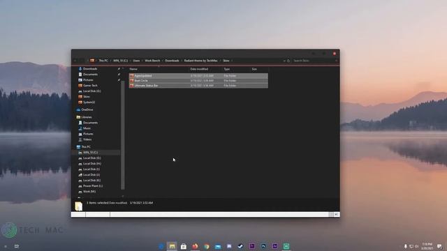 Can you actually make your desktop this sleek? | Give Windows a Galactic Look | Latest Theme 2021 смотреть онлайн