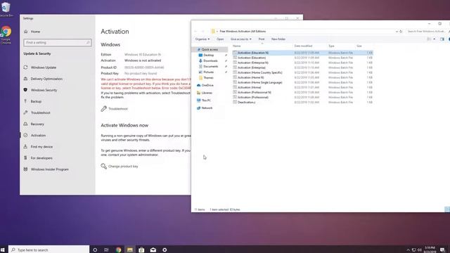 How to activate Windows free using CMD смотреть онлайн