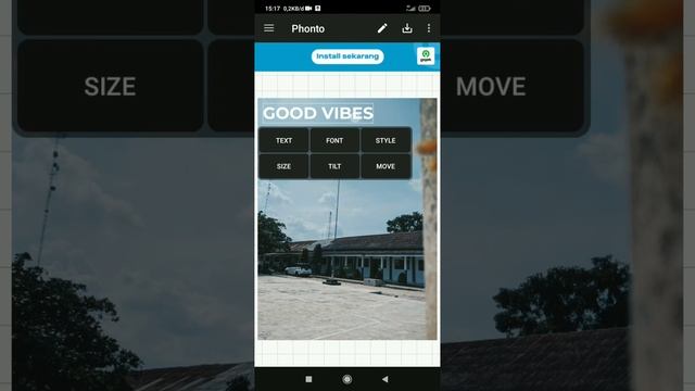 Cara membuat teks Outline di APK PHONTO смотреть онлайн