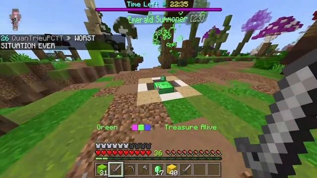 Minecraft Trophy Treasure & The Champion Hub Title | Treasure Wars solo смотреть онлайн