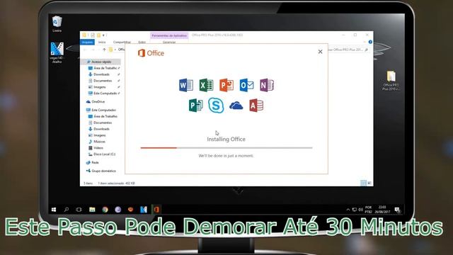 Como baixar e instalar o Office 2016 Mais Atualizado Para Seu Windows + Crack / Português смотреть онлайн