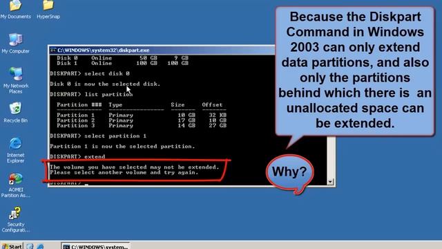 How to Merge Unallocated Space to C Drive Server 2003.mp4 смотреть онлайн