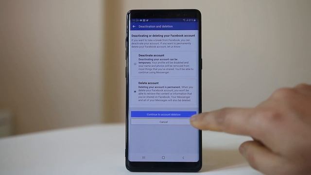 How to delete Facebook account permanently using your android device смотреть онлайн