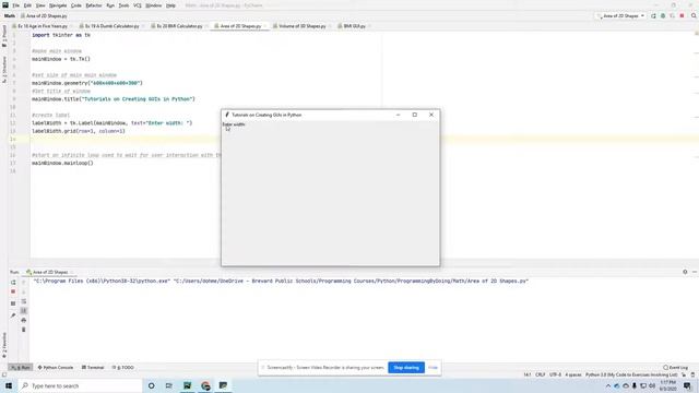 Video 2 Set Windows Title, Create Label and TextBox смотреть онлайн