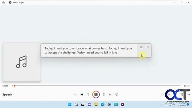 Use Windows Live Captions to Have Your PC Display Audio as Text on your Screen смотреть онлайн