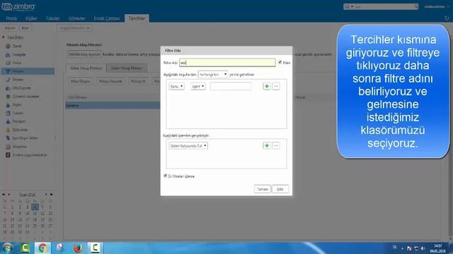 zimbra filtre ekleme смотреть онлайн
