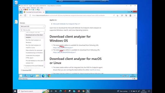 Understanding Defender for Endpoint client analyzer смотреть онлайн