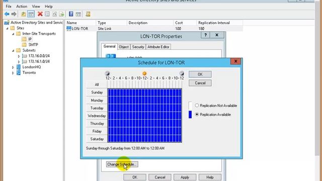 L05_02 Configuring AD DS Intersite Replication смотреть онлайн