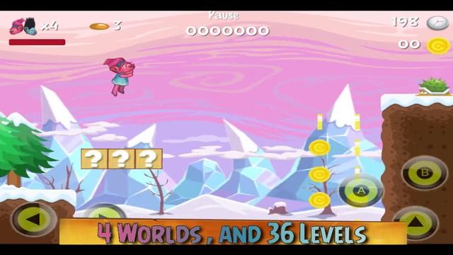 Trolls 2 Android Game Princess Poppy смотреть онлайн