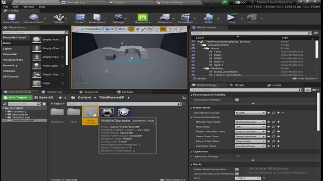 Unreal Engine Mobile Touch System | Plugin Setup смотреть онлайн