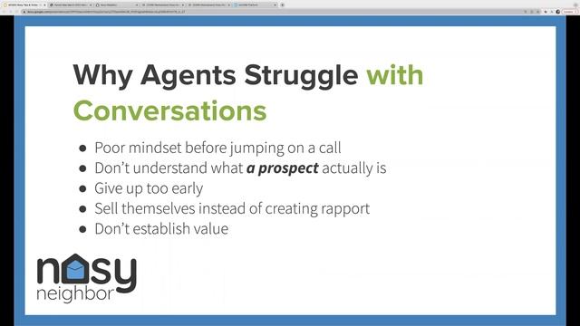 Nosy Neighbor Tips & Tricks Webinar 4/13/22 смотреть онлайн
