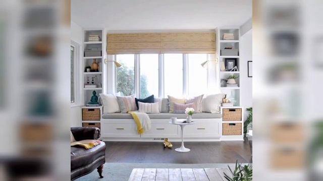 Home Decor Modern Stylish Window Seat Design Ideas 2023 || Luxurious Window Seating At Home смотреть онлайн