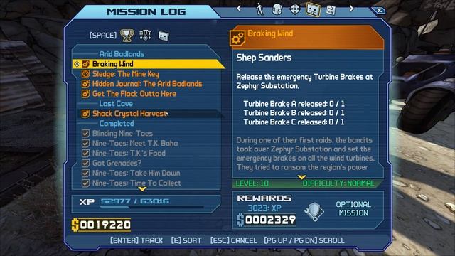 Borderlands Remastered WALKTHROUGH - PART 5 Hidden Journal: Arid Badlands & Braking Wind смотреть онлайн