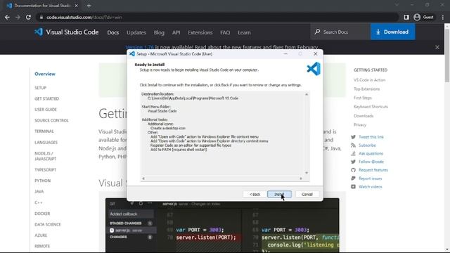 How To Install (VS) Visual Studio Code In WINDOWS 10 / 11 смотреть онлайн