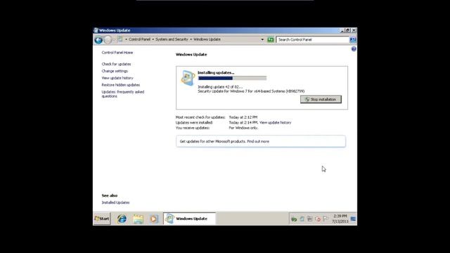 Microsoft Windows 7 Ultimate 64 Bit Computer Operating System Installation Guide Video смотреть онлайн