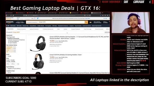🔴LIVE Best Laptop Deals and Buying Advice Q&A | GTX 1650 to RTX 3080 Laptops 💻 смотреть онлайн