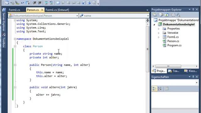 Quelltextdokumentation mit Visual Studio 2010 смотреть онлайн
