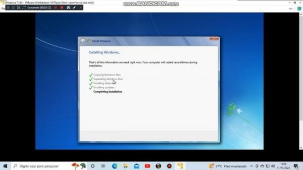 Windows 2010 Build 1759 Installation gone wrong