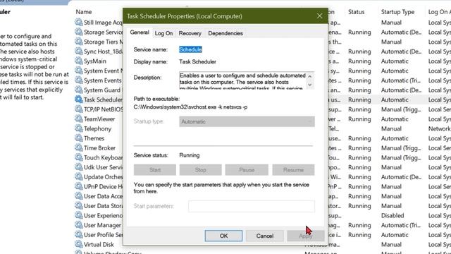 fix task scheduler cannot start error 1068 смотреть онлайн