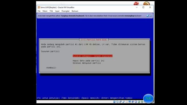 menginstal LINUX UBUNTU dan menbagi partisi mengunakan LVM смотреть онлайн