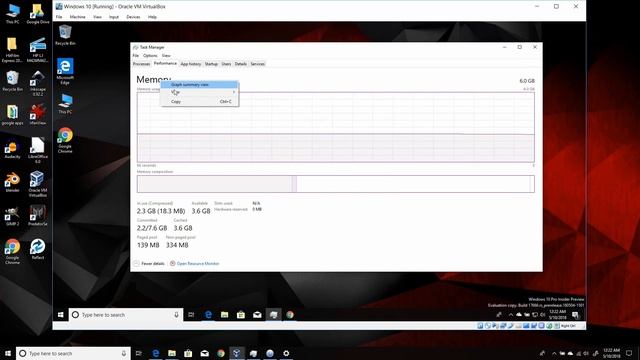 Windows 10 Insiders Preview 17666 Task Manager Change смотреть онлайн