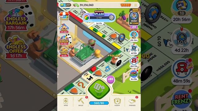 Monopoly Go: Thimble Farms : from 0-100% Speedrun | Car-show смотреть онлайн