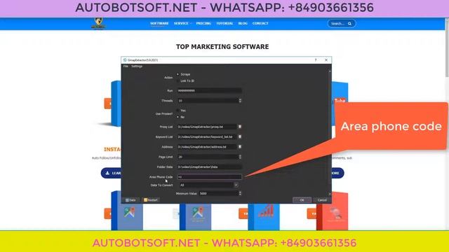 Phone scraper | Software to extract phone numbers from Google Maps | GmapExtractor Software смотреть онлайн