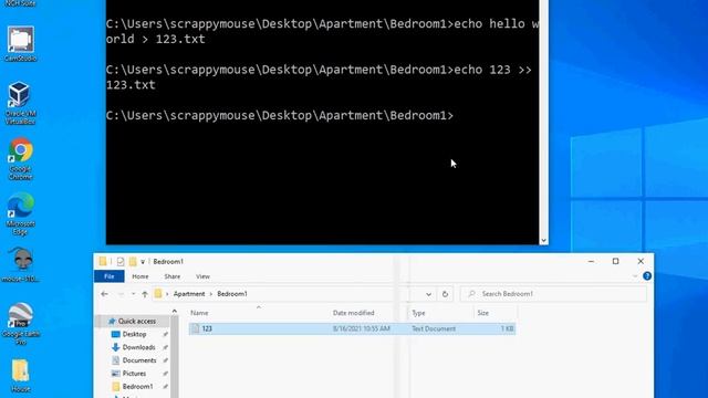 Creating Files and Removing Folders in CMD Prompt (CMD #6) смотреть онлайн