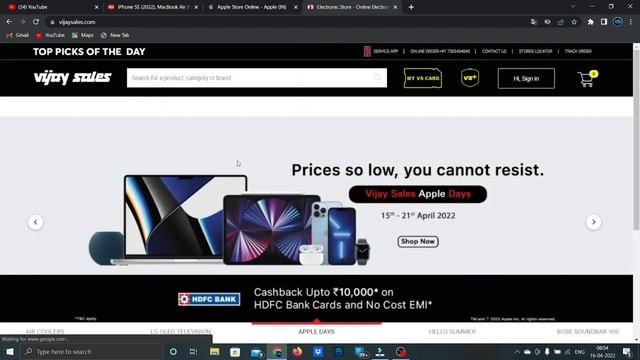 Vijay Sales' Apple Days Sale | Best Time To Buy Any Apple Product😀 смотреть онлайн