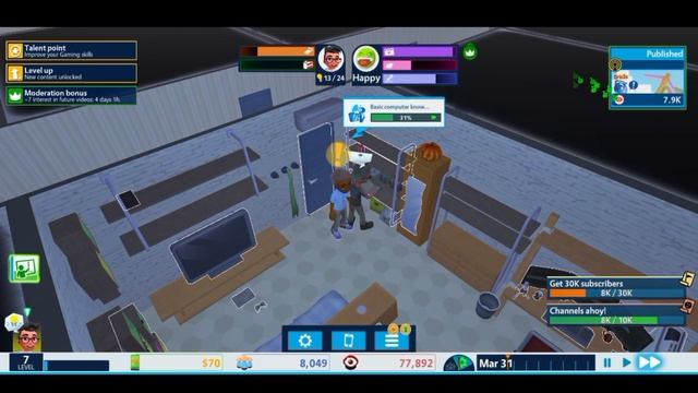 New Setup!! | YouTubers Life part 4 смотреть онлайн