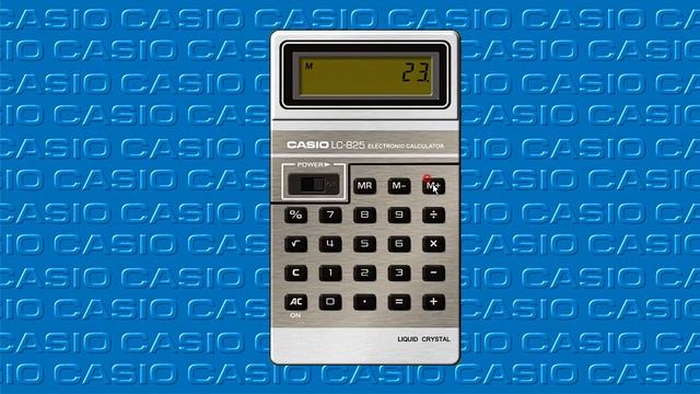 Vintage Casio LC 825 Electronic Calculator (1978) And Free Download Link