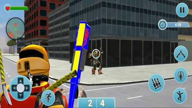 Animal Robot Gun Shooting Fps Shooting Crime Battle Android Gameplay By Games Zone смотреть онлайн