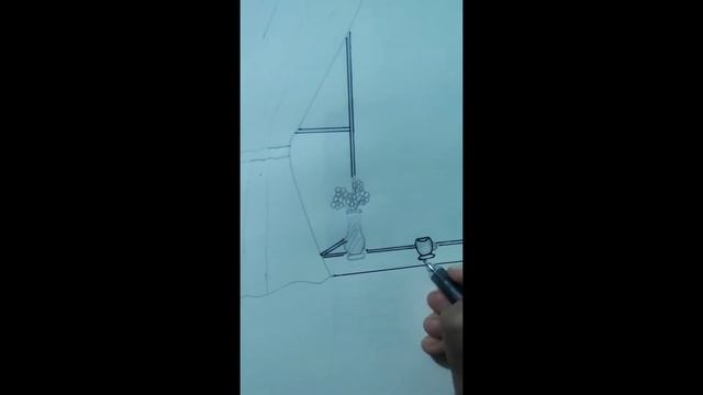 How to draw a Girl looking rain through a window|Girl drawing|Jeny's World смотреть онлайн