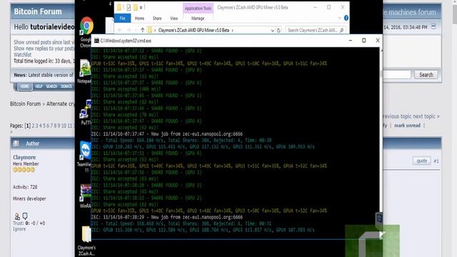 How to mine zCash on windows 470 nitro 4 GB 544H смотреть онлайн