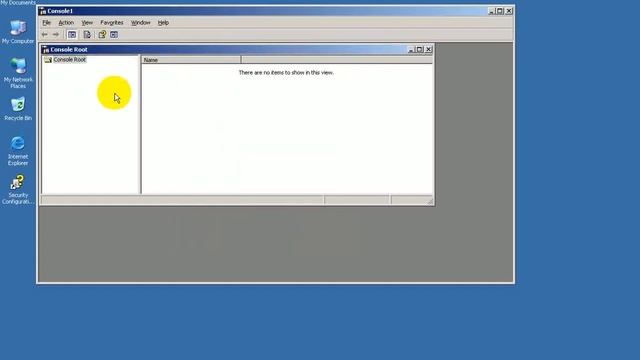 9-Set using Custom MMC-Window Server 2003 смотреть онлайн