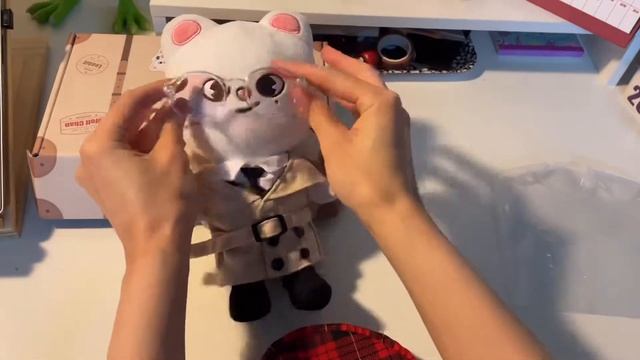 [Unboxing❣️] SKZOO Jiniret outfit skz-x detective ver. 🧳, Fanmade Hyunjin doll แกะตุ๊กตาฮยอนจิน смотреть онлайн