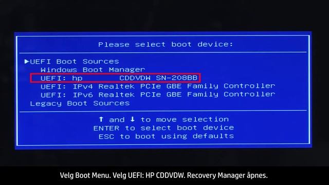 Utføre HP Systemgjenoppretting på en stasjonær HP-PC med Windows 8 смотреть онлайн