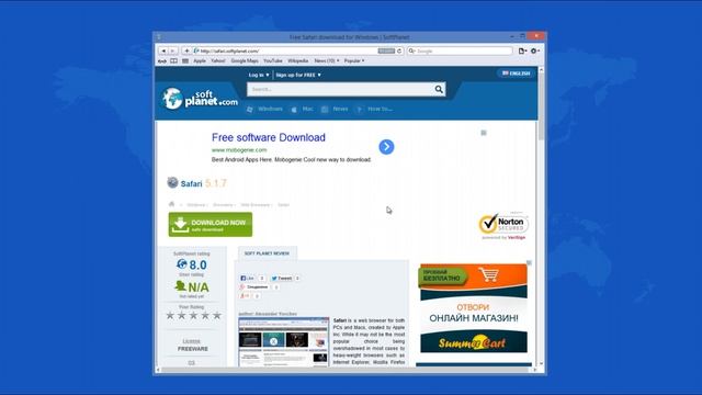 Review of Safari 5.1.7 for Windows by SoftPlanet смотреть онлайн
