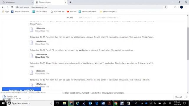 How to download a Wabbitemu Calculator смотреть онлайн