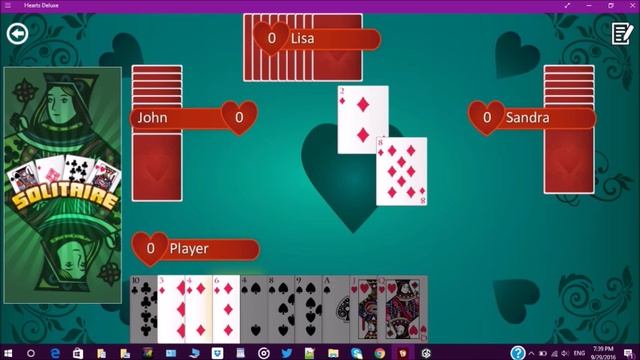 Microsoft Hearts (Windows 10) - Introduction смотреть онлайн