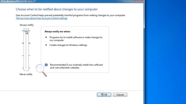 Enhance or Disable User Account Control (UAC) in Windows 7 смотреть онлайн