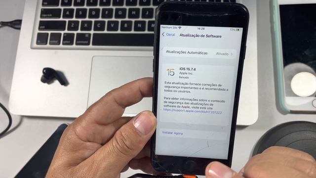 NOVA ATUALIZAÇÃO PARA OS IPHONES SE 2016, 6S, 6S PLUS, 7 E 7 PLUS - IOS 15.74 JÁ É REALIDADE смотреть онлайн