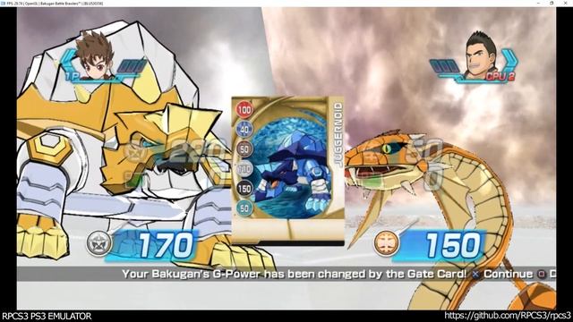 RPCS3 PS3 Emulator - Bakugan Battle Brawlers Ingame! OGL (b9ebf59) LLVM смотреть онлайн