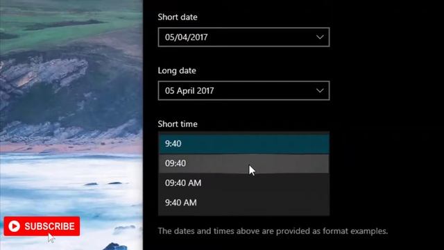 How set the time in Windows 10 to show a 24 hour clock смотреть онлайн