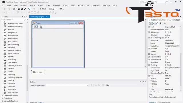دورة تعلم برمجة سي شارب #C الدرس 54 الواجهات ▐ToolStrip смотреть онлайн