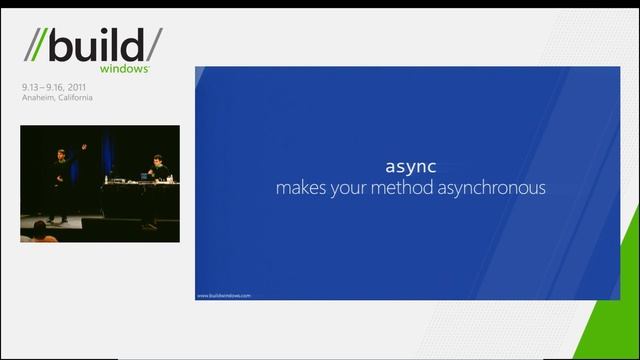 Async made simple in Windows 8, with C# and Visual Basic смотреть онлайн