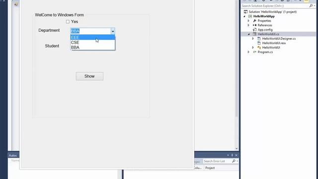 05 familar with windows form control смотреть онлайн