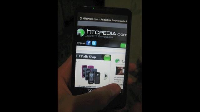 HTC HD2 Running Windows Phone 7 смотреть онлайн