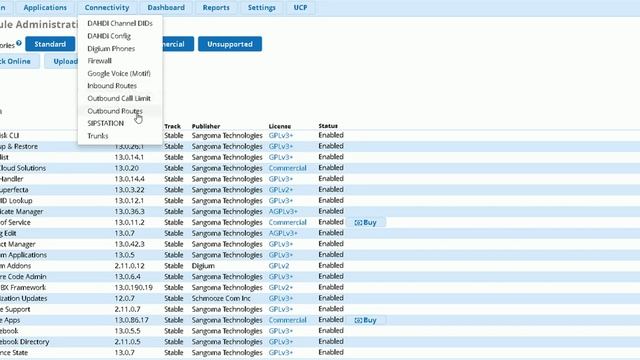 How to enable Google Voice connection in FreePBX Server 13 смотреть онлайн