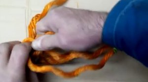 Как заплести трехпрядный канат